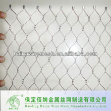 Malla de alambre de acero inoxidable tejida a mano hecho en china